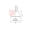 GŁOŚNIK KULOWY PA MRS-101 10W IP55 100V-100562