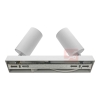 LAMPA SPOTLIGHT FARGO 2xGU10 BIAŁA RUCHOMA-100904
