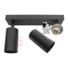 LAMPA SPOTLIGHT FARGO 2xGU10 CZARNA RUCHOMA-100912
