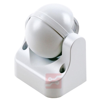 CZUJNIK RUCHU PIR NAŚCIENNY AC 230V REGULOWANY V2-100488