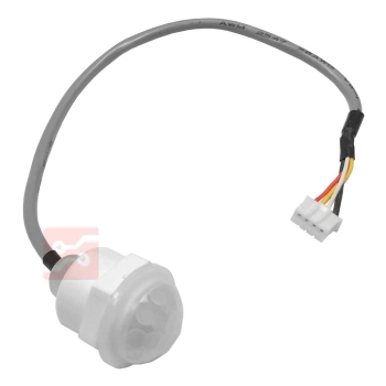 CZUJNIK RUCHU PIR Z CZUJNKĄ NA KABLU MAX.200W 230V-100538