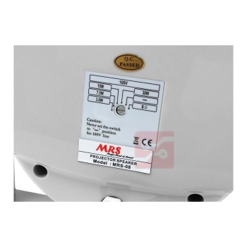 GŁOŚNIK PROJEKCYJNY PA MRS-08 30W IP55 100V-100598