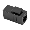 ŁĄCZNIK RJ45 UTP6 DO MONTAŻU W PANELACH CZARNY-101034