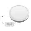 PANEL LED NATYNKOWY GERRIT 18W 3000K Ø205x28MM 230V BIAŁY