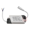 PANEL LED NATYNKOWY GERRIT 24W 4000K Ø280x28MM CZARNY-101385