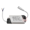 PANEL LED NATYNKOWY GERRY 12W 4000K 158x158x28MM 230V CZARNY-101433