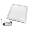 PANEL LED NATYNKOWY GERRY 18W 3000K 210x210x28MM 230V BIAŁY