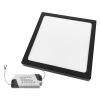 PANEL LED NATYNKOWY GERRY 18W 4000K 210x210x28MM 230V CZARNY