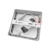 PANEL LED NATYNKOWY GERRY 6W 4000K 105x105x28MM 230V-101540