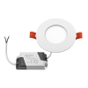 PANEL LED PODTYNKOWY GERD 3W 3000K Ø83x20MM 230V BIAŁY