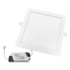 PANEL LED PODTYNKOWY GERE 18W 3000K 218x218MM 230V BIAŁY