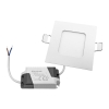 PANEL LED PODTYNKOWY GERE 3W 3000K 89x89MM 230V BIAŁY