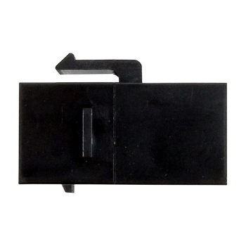 ŁĄCZNIK RJ45 UTP6 DO MONTAŻU W PANELACH CZARNY-101036