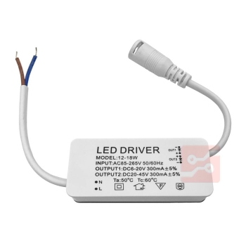 PANEL LED NATYNKOWY GERRIT 18W 4000K Ø205x28MM CZARNY-101349