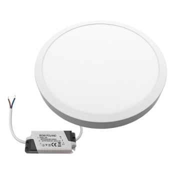 PANEL LED NATYNKOWY GERRIT 24W 6000K Ø280x28MM 230V