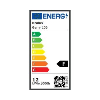 PANEL LED NATYNKOWY GERRY 12W 4000K 158x158x28MM 230V CZARNY-101438