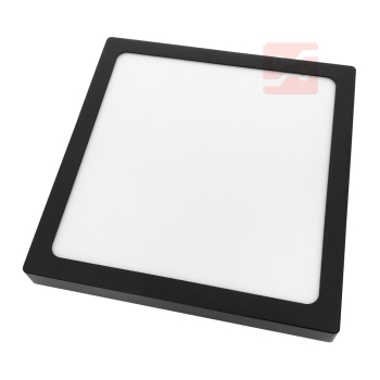 PANEL LED NATYNKOWY GERRY 18W 4000K 210x210x28MM 230V CZARNY-101465