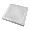 Plafon led Vital 12W 4000K 270x270mm 230V srebrny z mikrofalowym czujnikiem ruchu