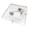 PLAFON VITAL NA DWIE ŻARÓWKI E27 375x375MM SREBRNY-105786