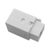 ŁĄCZNIK RJ45 UTP5E DO MONTAŻU W PANELAU BIAŁY-105888