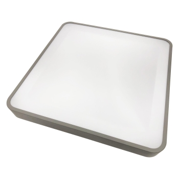 Plafon led Wilton 24W 4000K IP20 375x375mm szary RAL 7047