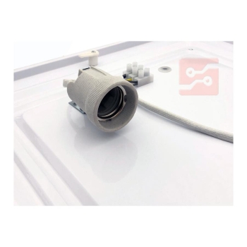 PLAFON VITAL NA DWIE ŻARÓWKI E27 375x375MM SREBRNY-105787