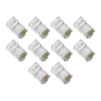 WTYK RJ45 8P8C MODULARNY UTP KAT.5e OP/10 SZTUK
