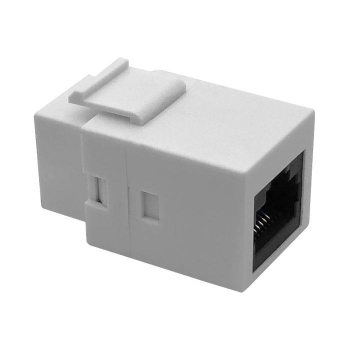 ŁĄCZNIK RJ45 UTP5E DO MONTAŻU W PANELAU BIAŁY-105885
