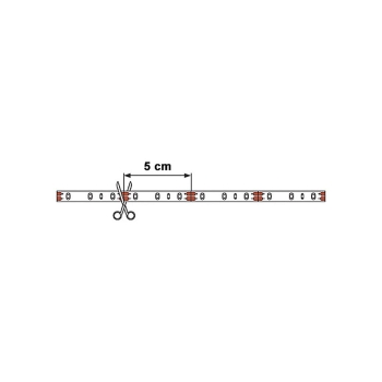TAŚMA LED BASIC 3528 6500K 5M/300 DIOD IP20 12V-106126