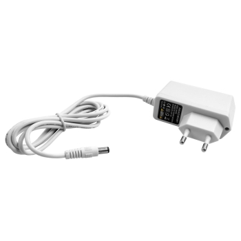ZASILACZ IMPULSOWY WTYCZKOWY 12V/1,0A DC 2,1/5,5 BIAŁY