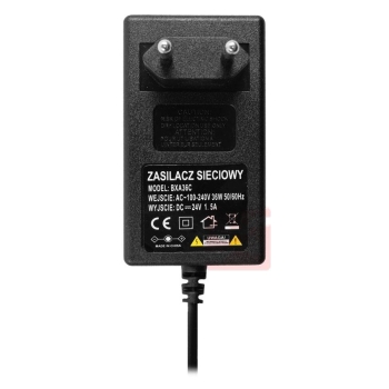 ZASILACZ IMPULSOWY WTYCZKOWY 24V/1,5A DC 2,1/5,5-106488