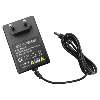 ZASILACZ IMPULSOWY WTYCZKOWY 9V/2,0A DC 2,1/5,5
