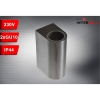 OPRAWA ELEWACYJNA LAMPA FORTI 2xGU10 IP44 SREBRNA-110670