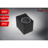 OPRAWA ELEWACYJNA LAMPA KORTI 1xGU10 IP44 CZARNA-110713
