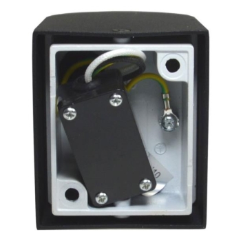 OPRAWA ELEWACYJNA LAMPA FORTI 1xGU10 IP44 CZARNA-110647