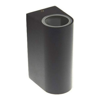 OPRAWA ELEWACYJNA LAMPA FORTI 2xGU10 IP44 ANTRACYT RAL7016