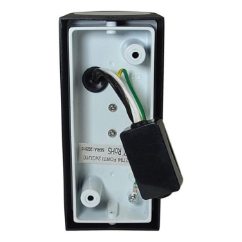 OPRAWA ELEWACYJNA LAMPA FORTI 2xGU10 IP44 CZARNA-110662