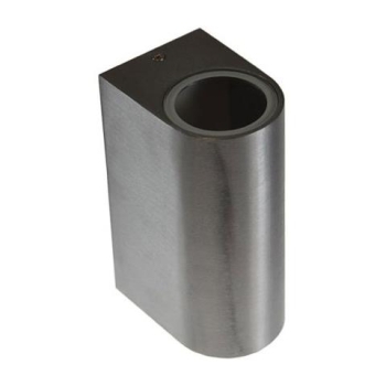 OPRAWA ELEWACYJNA LAMPA FORTI 2xGU10 IP44 SREBRNA