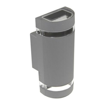 OPRAWA ELEWACYJNA LAMPA KORTEK 2xGU10 IP44 ANTRACYT RAL7016