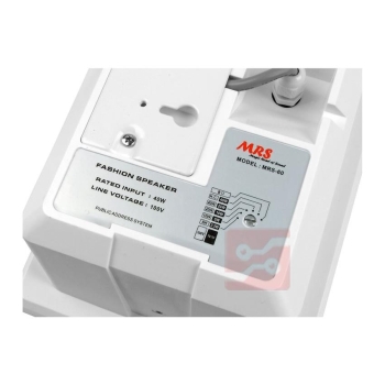 KOLUMNA UNIWERSALNA PA MRS-60 100V 8OHM 40W 2-DROŻNA BIAŁA-111839