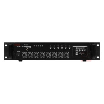 WZMACNIACZ RADIOWĘZŁOWY MRS PA ZB1006SD 100W SD, USB, FM 6-STREF-112888