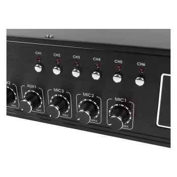 WZMACNIACZ RADIOWĘZŁOWY MRS PA ZB1506SD 150W SD, USB, FM 6-STREF-112908