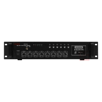 WZMACNIACZ RADIOWĘZŁOWY MRS PA ZB2506D 250W SD, USB, FM 6-STREF-112926