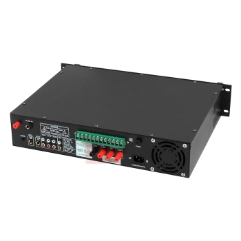 WZMACNIACZ RADIOWĘZŁOWY MRS PA ZB2506D 250W SD, USB, FM 6-STREF-112930