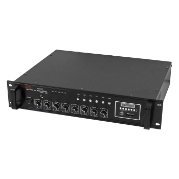 WZMACNIACZ RADIOWĘZŁOWY MRS PA ZB5006D 500W SD, USB, FM 6-STREF