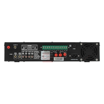 WZMACNIACZ RADIOWĘZŁOWY MRS PA ZB5006D 500W SD, USB, FM 6-STREF-112962