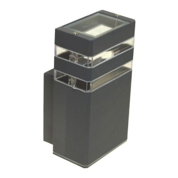 OPRAWA ELEWACYJNA LAMPA SANTA 1xGU10 IP54 ANTRACYT RAL7016