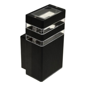 OPRAWA ELEWACYJNA LAMPA SANTA 1xGU10 IP54 CZARNA