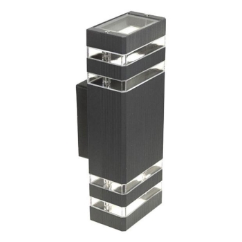 OPRAWA ELEWACYJNA LAMPA SANTA 2xGU10 IP54 ANTRACYT RAL7016