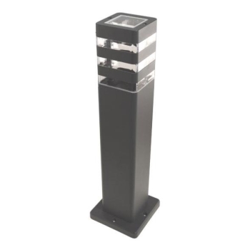 LAMPA OGRODOWA STOJĄCA SŁUPEK SANTA 1xE27 50CM IP54 ANTRACYT